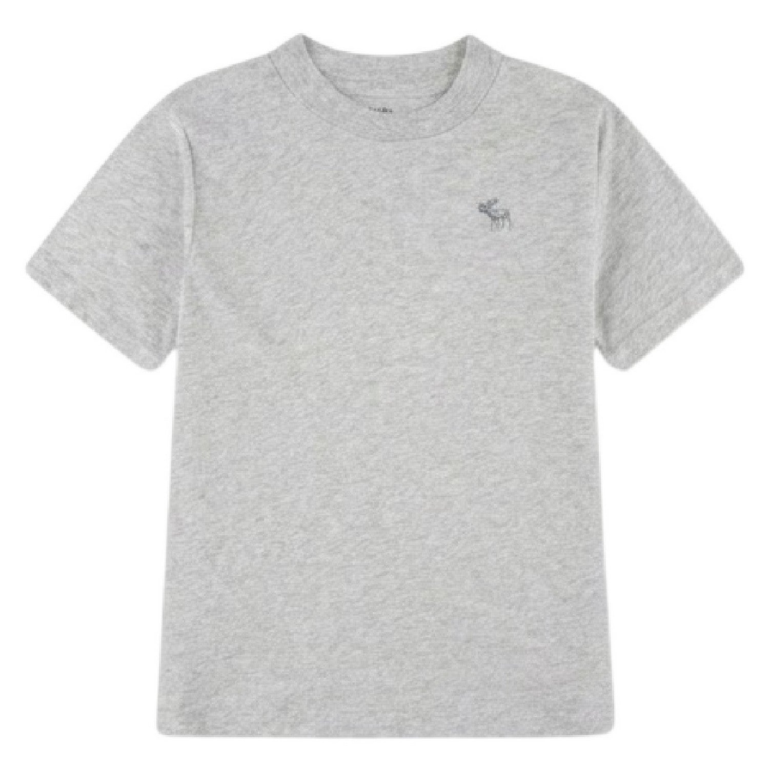 Multicoloured - Side - Abercrombie & Fitch Childrens-Kids Embroidered Logo T-Shirt (Pack of 3)
