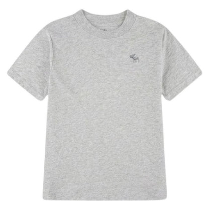 Multicoloured - Side - Abercrombie & Fitch Childrens-Kids Embroidered Logo T-Shirt (Pack of 3)