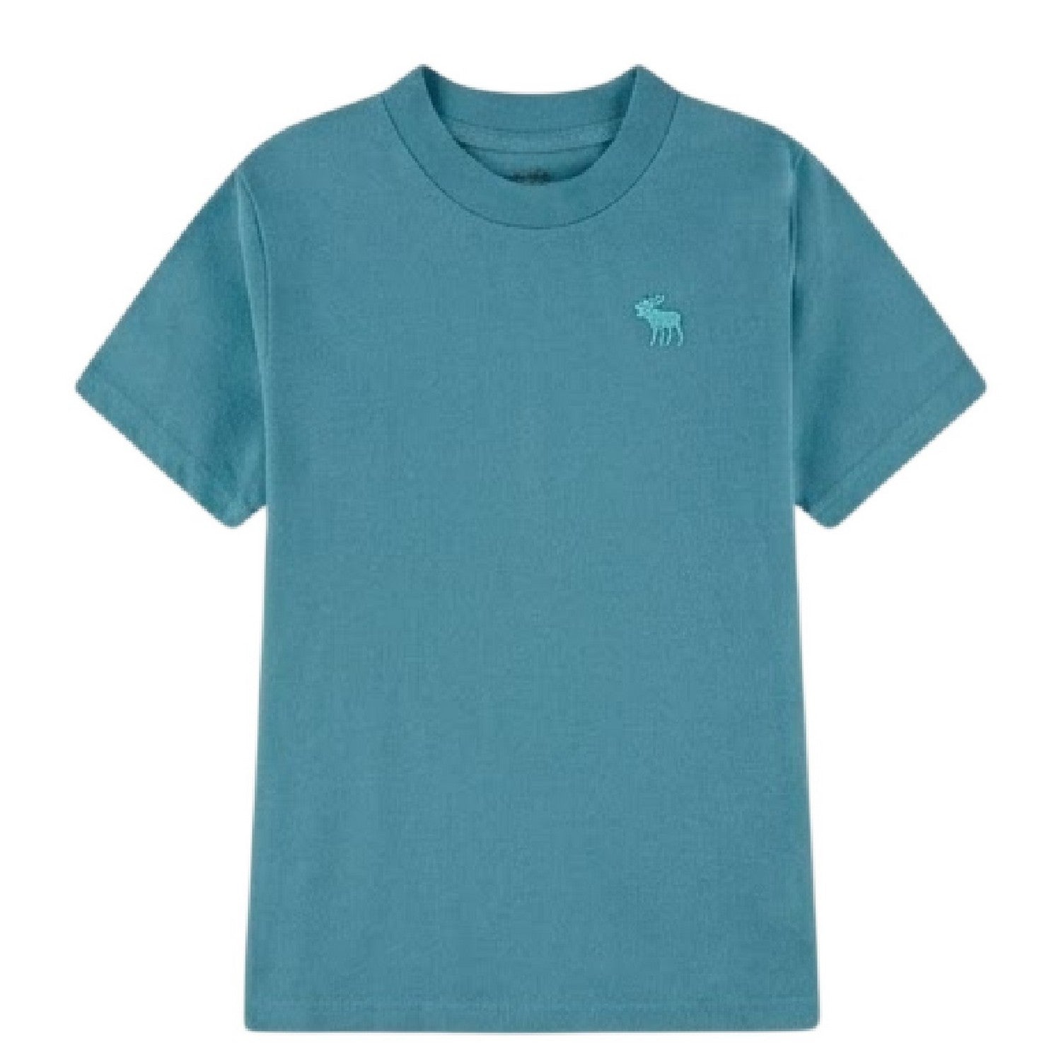 Multicoloured - Pack Shot - Abercrombie & Fitch Childrens-Kids Embroidered Logo T-Shirt (Pack of 3)