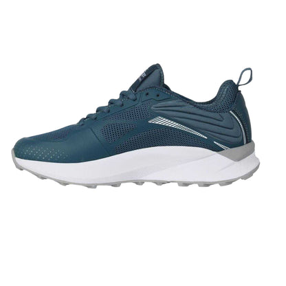 Blue-White - Side - Slazenger Womens-Ladies Hockey Shoes
