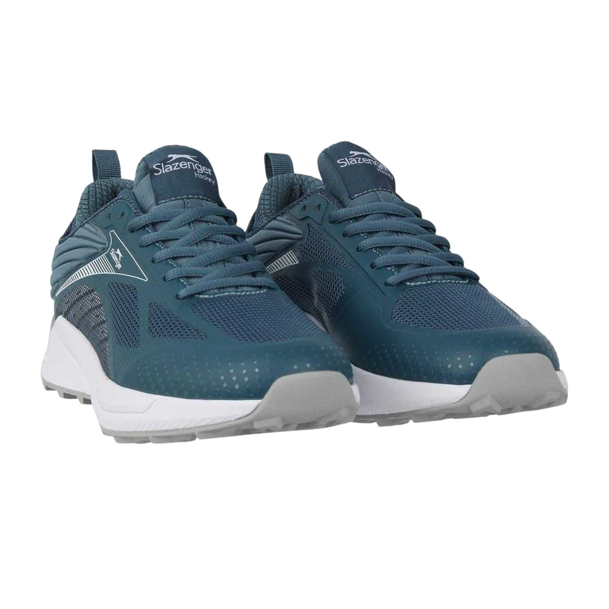 Blue-White - Pack Shot - Slazenger Womens-Ladies Hockey Shoes