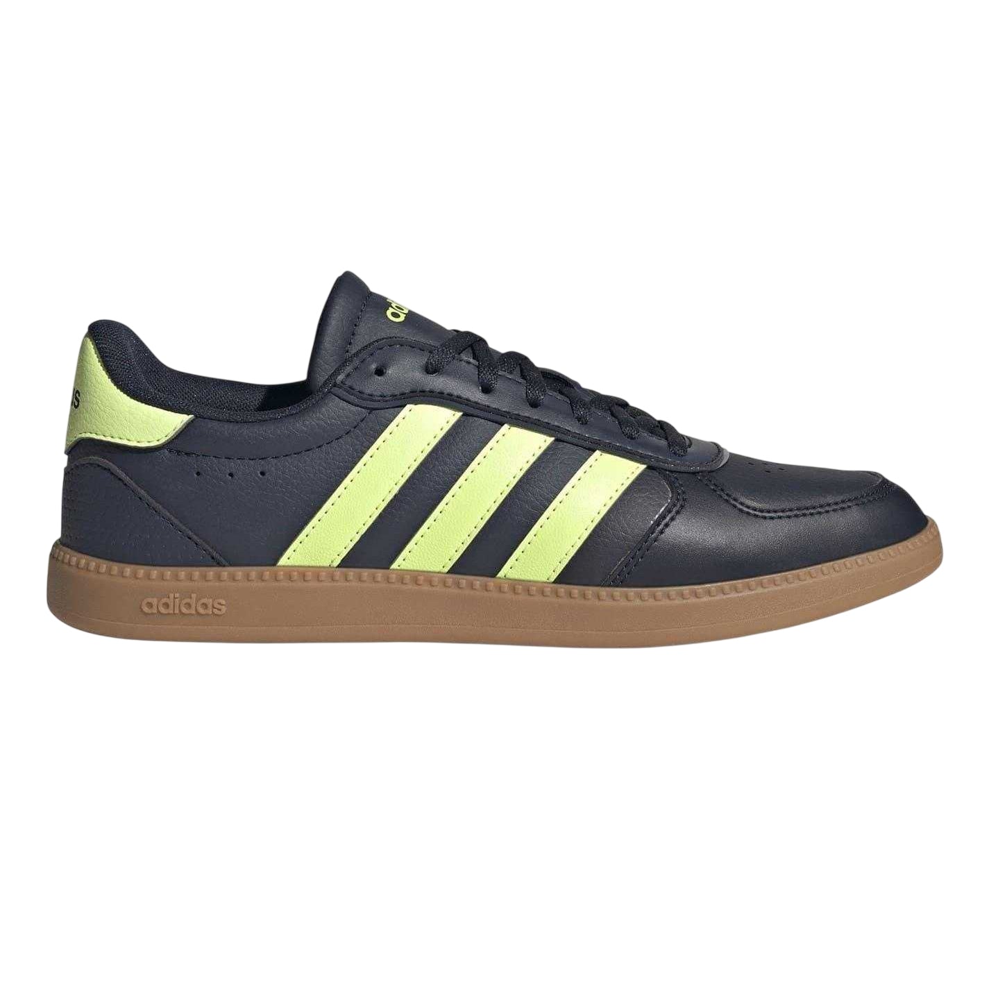 Ink-Yellow - Front - Adidas Womens-Ladies Breaknet Trainers
