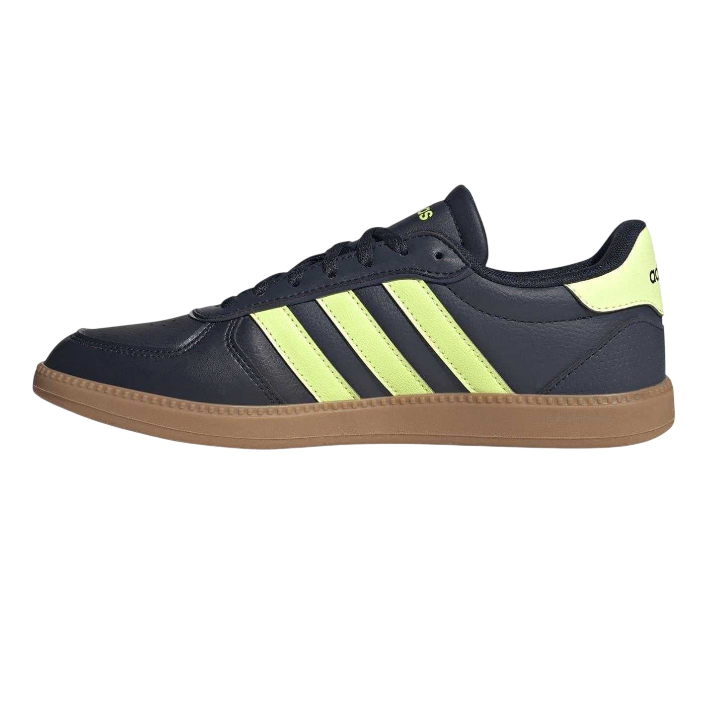 Ink-Yellow - Side - Adidas Womens-Ladies Breaknet Trainers