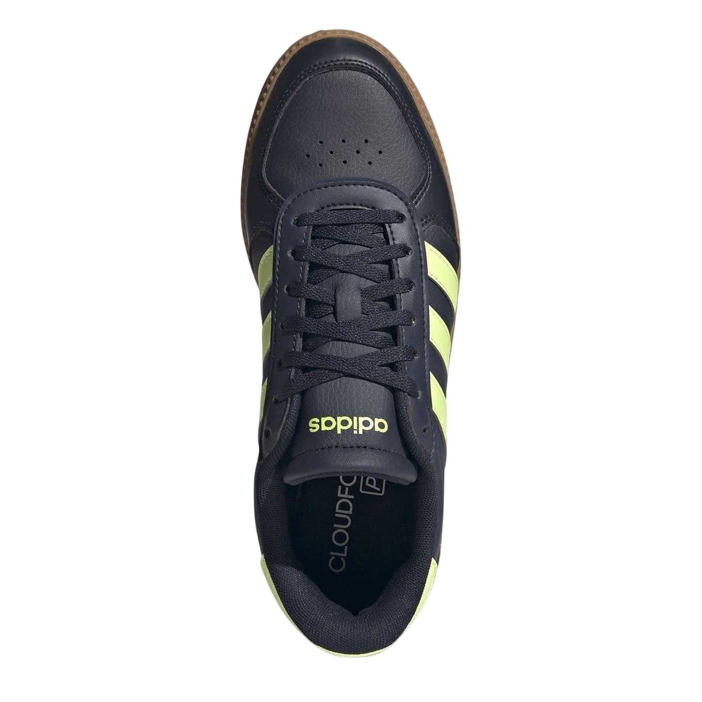 Ink-Yellow - Lifestyle - Adidas Womens-Ladies Breaknet Trainers
