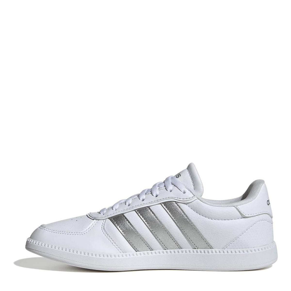 White-Silver - Back - Adidas Womens-Ladies Breaknet Trainers