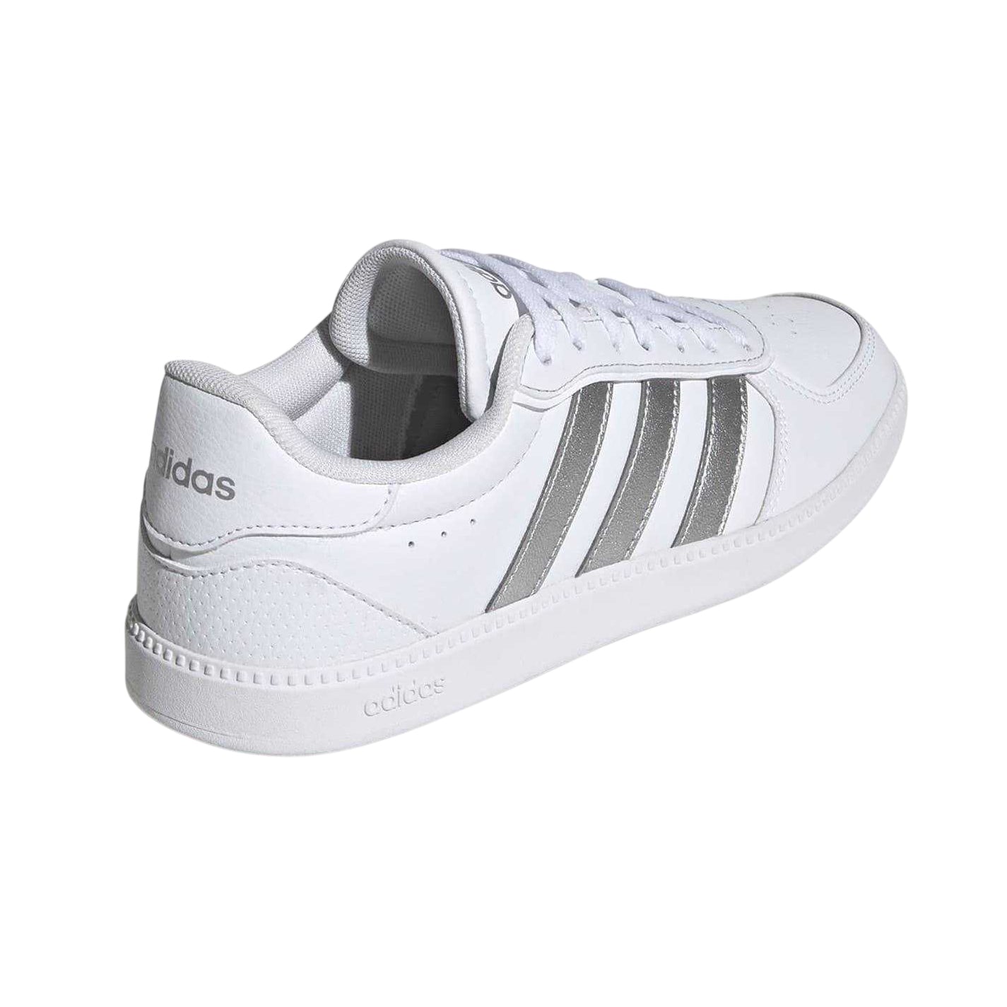 White - Back - Adidas Womens-Ladies Breaknet Trainers