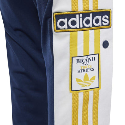 Indigo - Side - Adidas Childrens-Kids Adibreak Tracksuit Bottoms