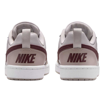 Grey-Tattoo - Back - Nike Childrens-Kids Borough Low Recraft Leather Flat Trainers