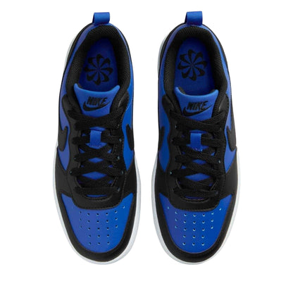 Royal Blue-Black - Lifestyle - Nike Childrens-Kids Borough Low Recraft Leather Flat Trainers