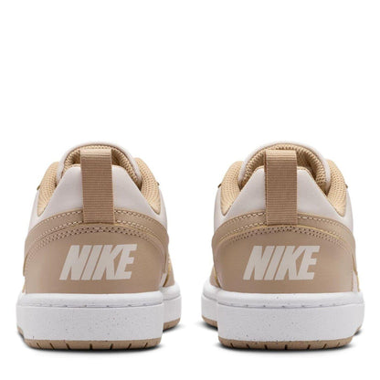 Phantom-Linen - Lifestyle - Nike Childrens-Kids Borough Low Recraft Leather Flat Trainers