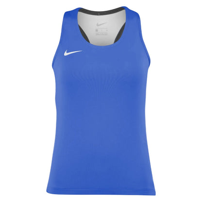 Royal Blue - Front - Nike Womens-Ladies Scoop Neck Tank Top