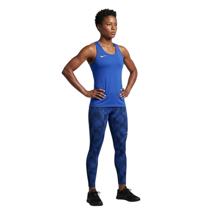 Royal Blue - Side - Nike Womens-Ladies Scoop Neck Tank Top