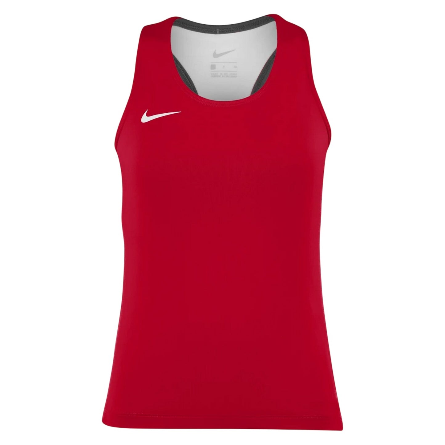 University Red - Front - Nike Womens-Ladies Scoop Neck Tank Top