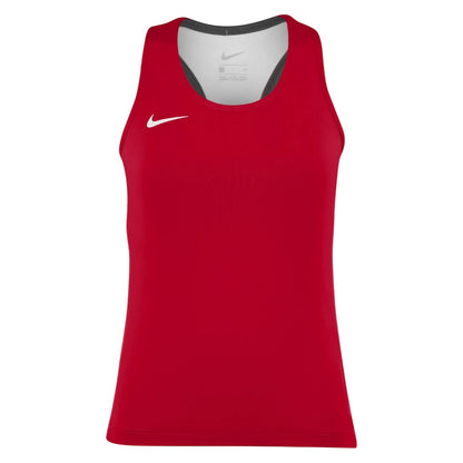University Red - Front - Nike Womens-Ladies Scoop Neck Tank Top