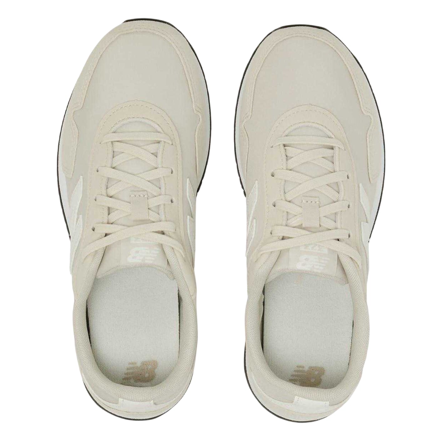 Timber Wolf - Side - New Balance Womens-Ladies 515 Suede Flat Trainers