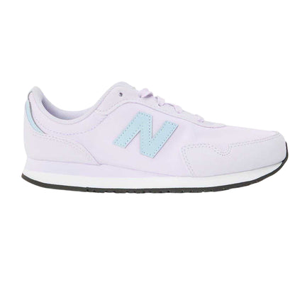 Bright Lavender - Front - New Balance Womens-Ladies 515 Suede Flat Trainers