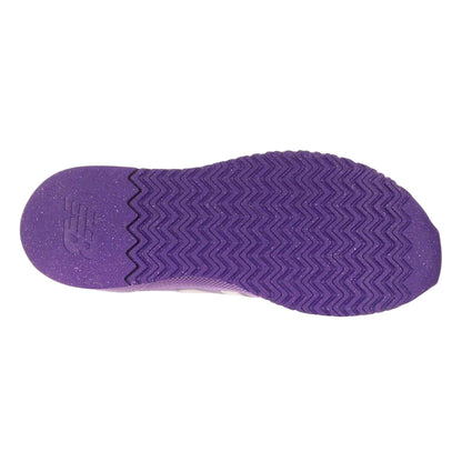 Lilac - Back - New Balance Womens-Ladies 515 Suede Flat Trainers