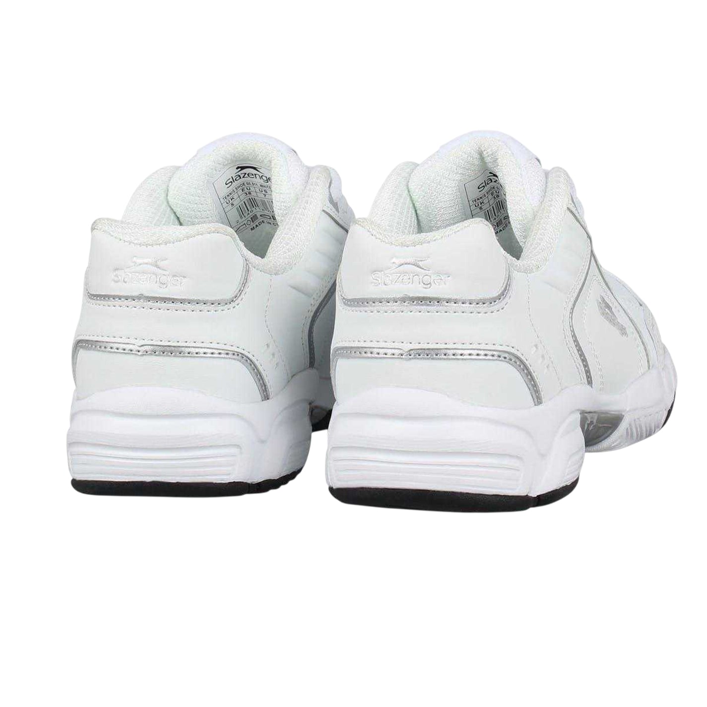 White - Back - Slazenger Womens-Ladies Tennis Shoes