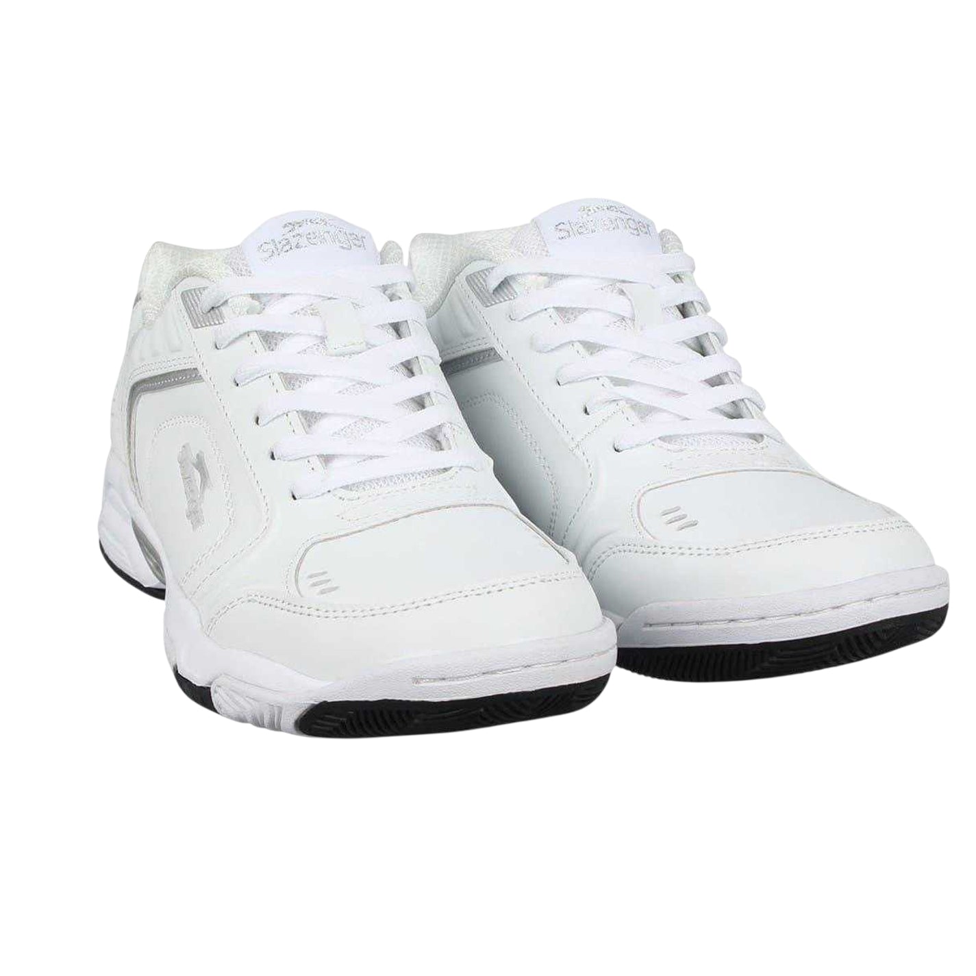 White - Pack Shot - Slazenger Womens-Ladies Tennis Shoes