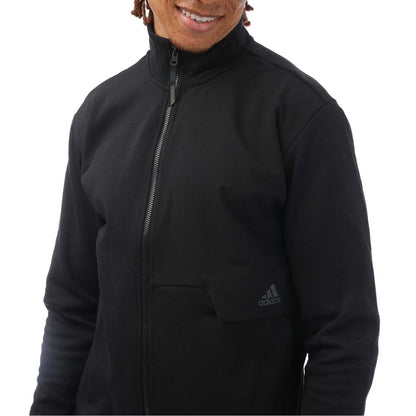 Black - Side - Adidas Mens 4CMTE Track Top