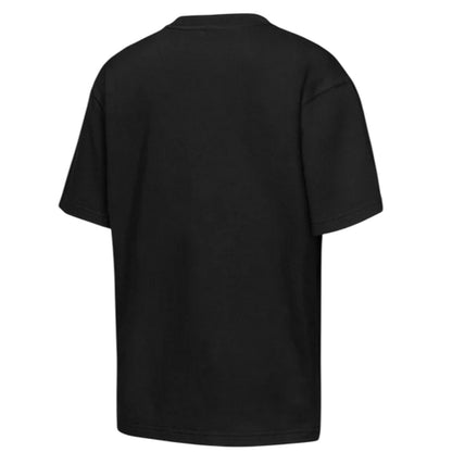 Black-Red - Back - Nike Childrens-Kids NBA Jersey Crew Neck Regular T-Shirt