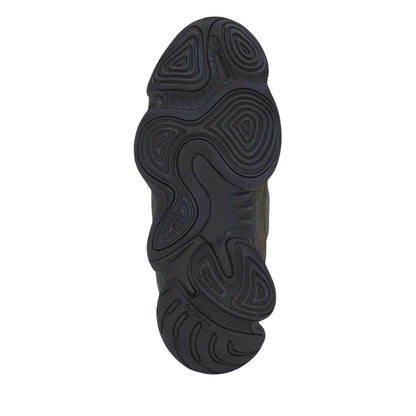 Black - Back - Yeezy Childrens-Kids 500 Leather Boots