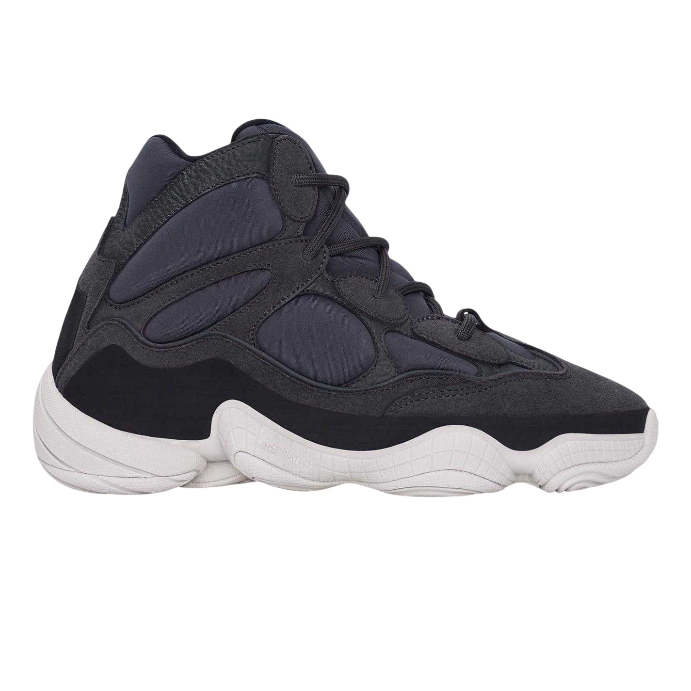 Slate-Core Black - Front - Yeezy Childrens-Kids 500 Leather Boots