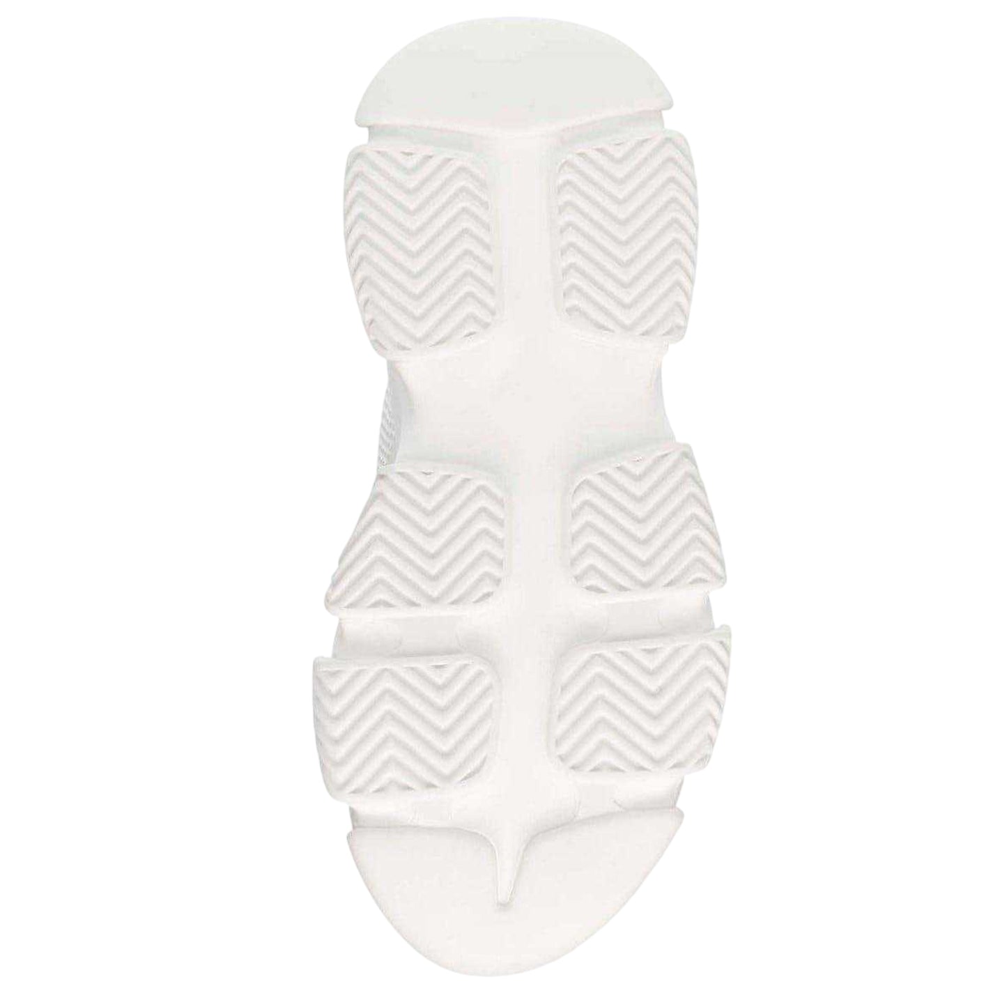 White - Side - Steve Madden Womens-Ladies Possession-E Chunky Platform Trainers