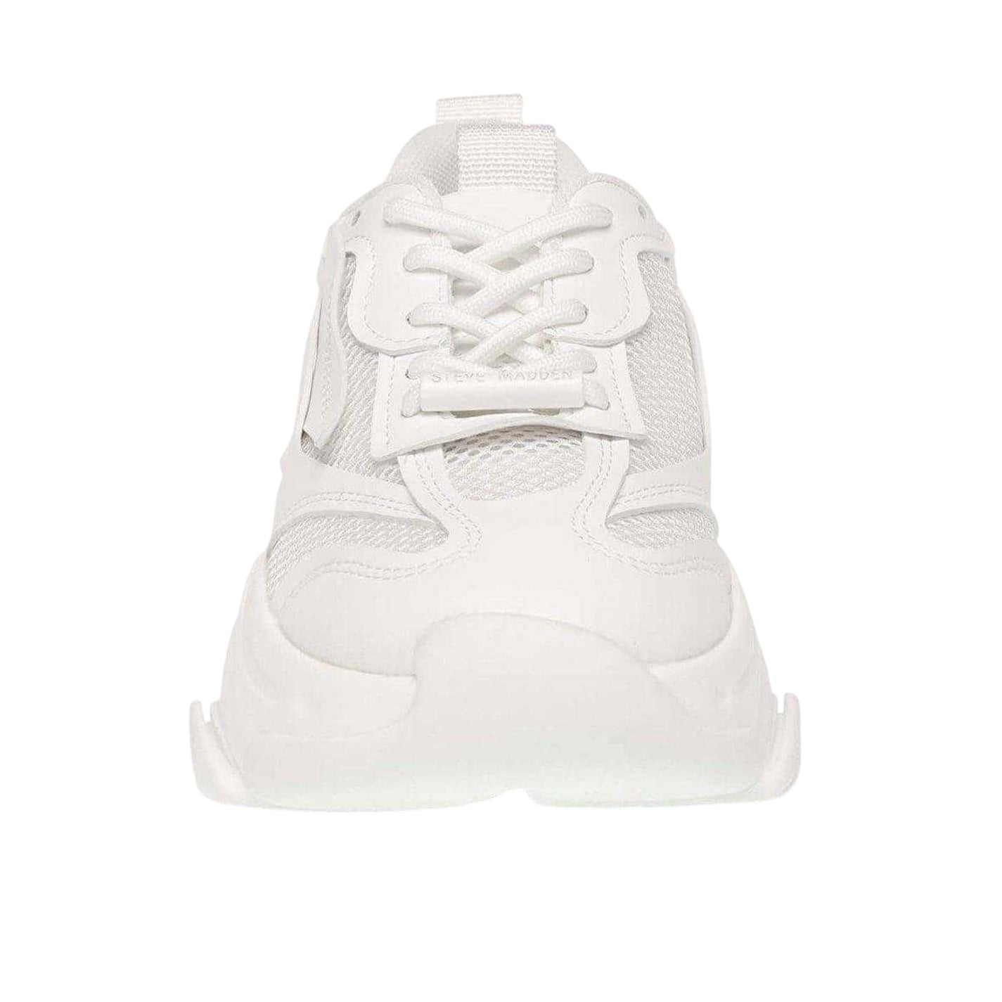 White - Lifestyle - Steve Madden Womens-Ladies Possession-E Chunky Platform Trainers