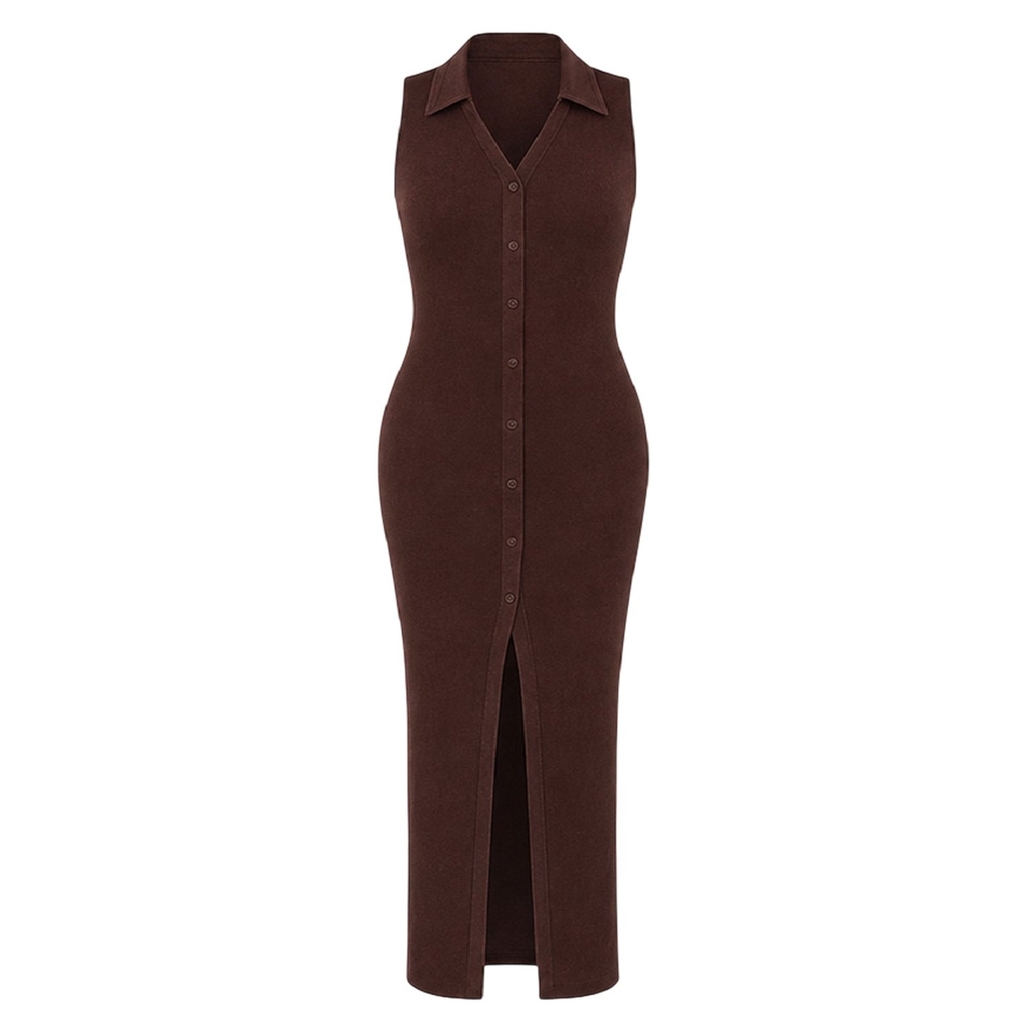 Chocolate - Front - I Saw It First Womens-Ladies Maxi Dress