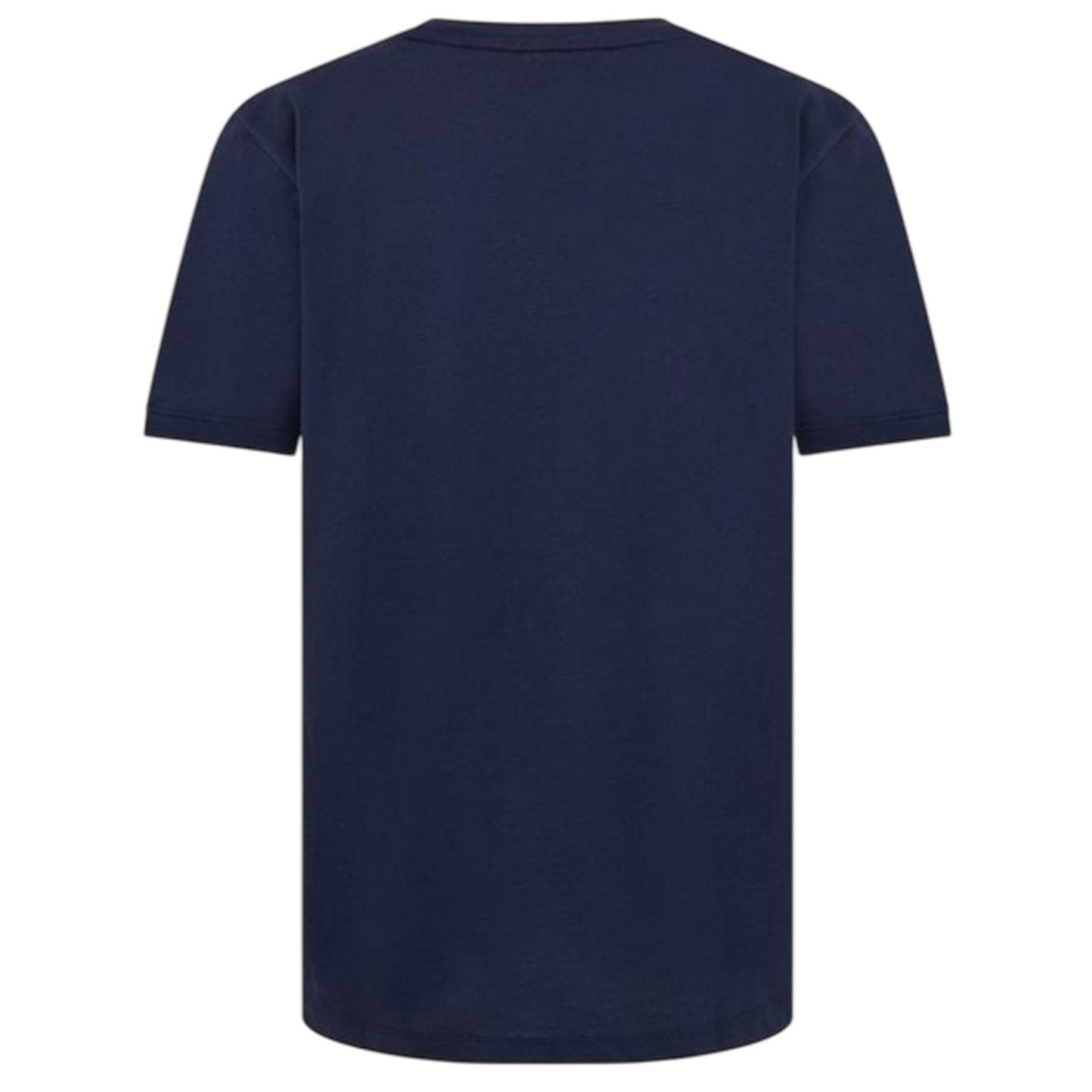 Dark Blue - Back - Hugo Mens Patch Logo Regular T-Shirt
