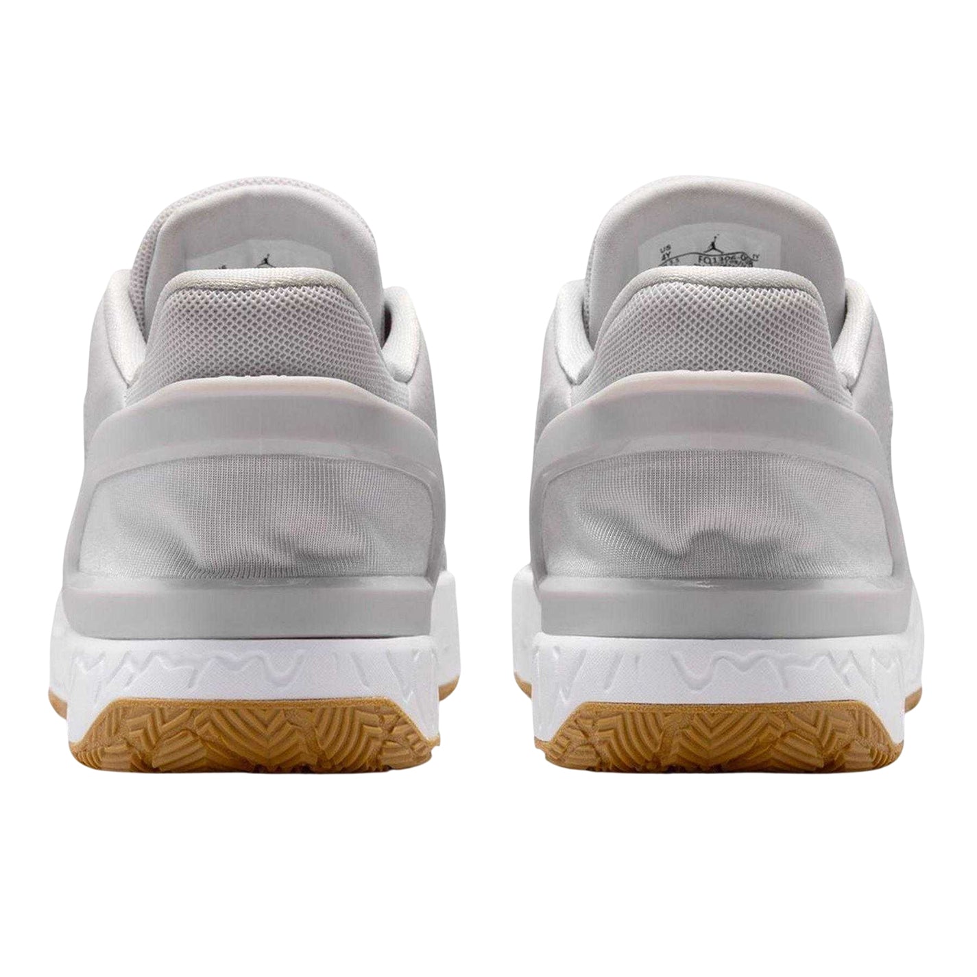 Grey-Pink - Back - Nike Womens-Ladies Air Jordan Day 1 EO Leather Trainers
