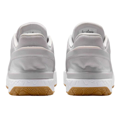 Grey-Pink - Back - Nike Womens-Ladies Air Jordan Day 1 EO Leather Trainers