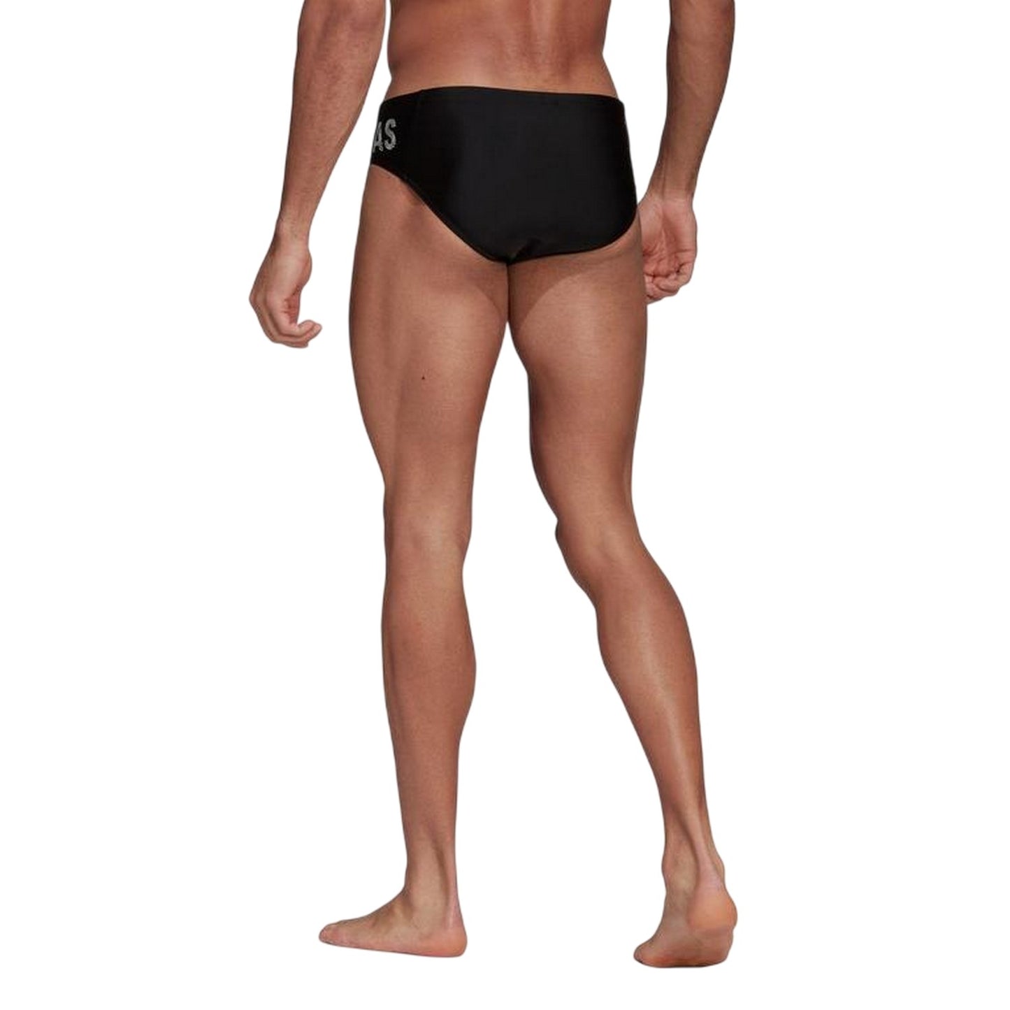 Black - Back - Adidas Mens Regular Swimming Trunks