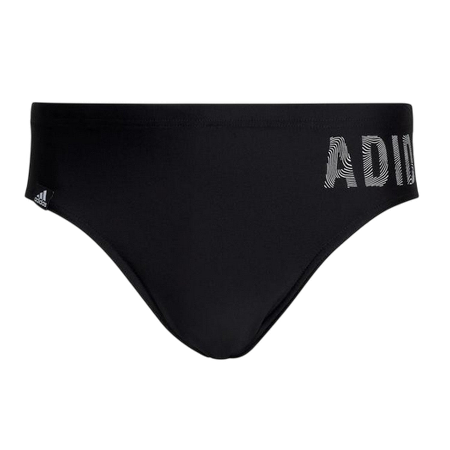 Black - Front - Adidas Mens Regular Swimming Trunks