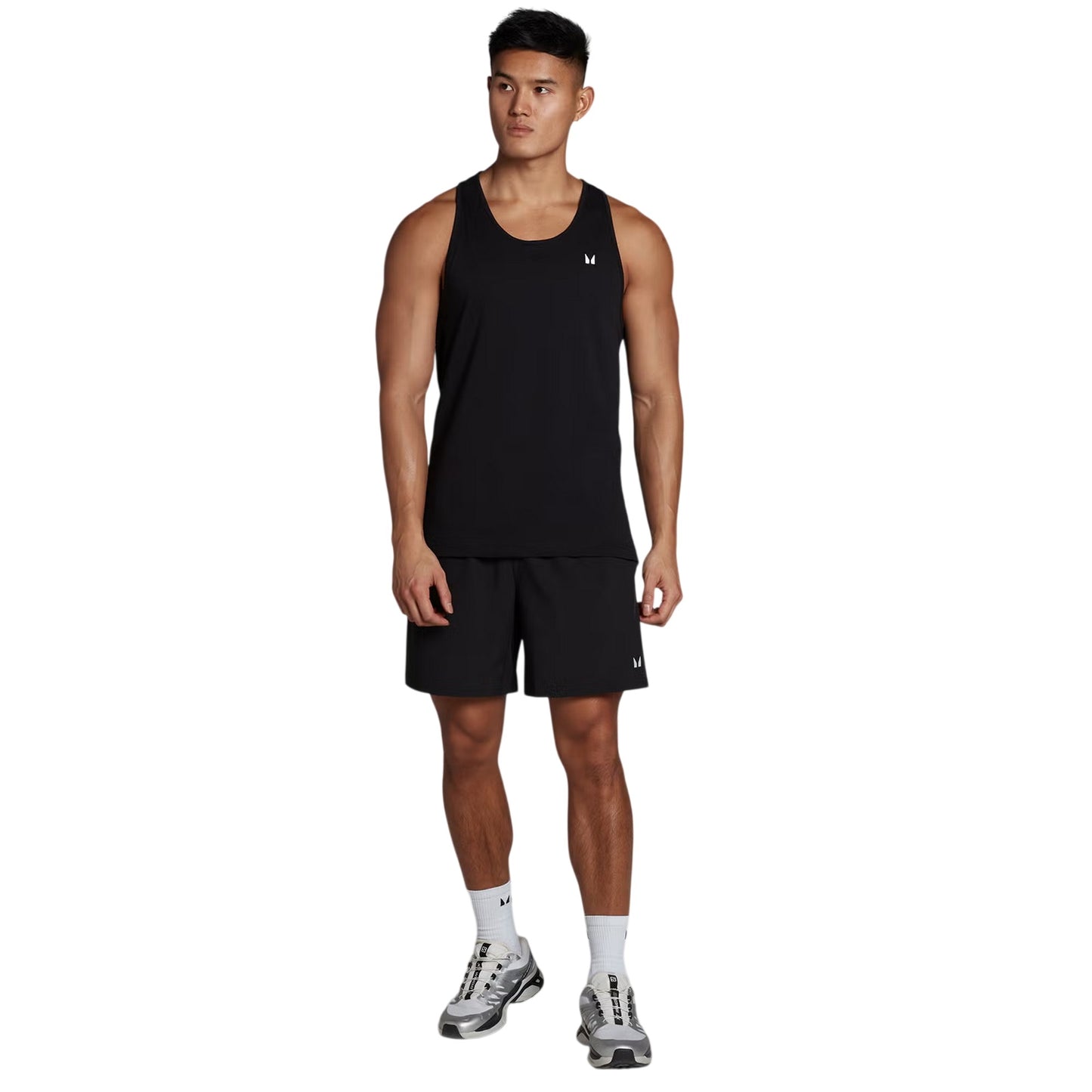 Black - Lifestyle - MyProtein Mens Regular Vest Top