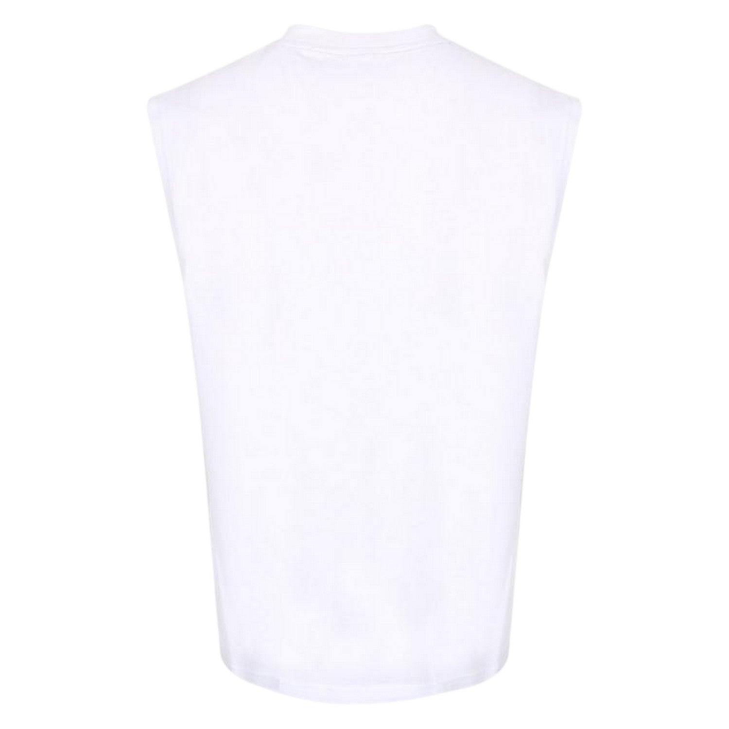 White - Back - Everlast Mens Graphic Print Crew Neck Tank Top