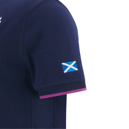Navy - Lifestyle - Scotland RU Childrens-Kids 2025-2026 Crest Polo Shirt