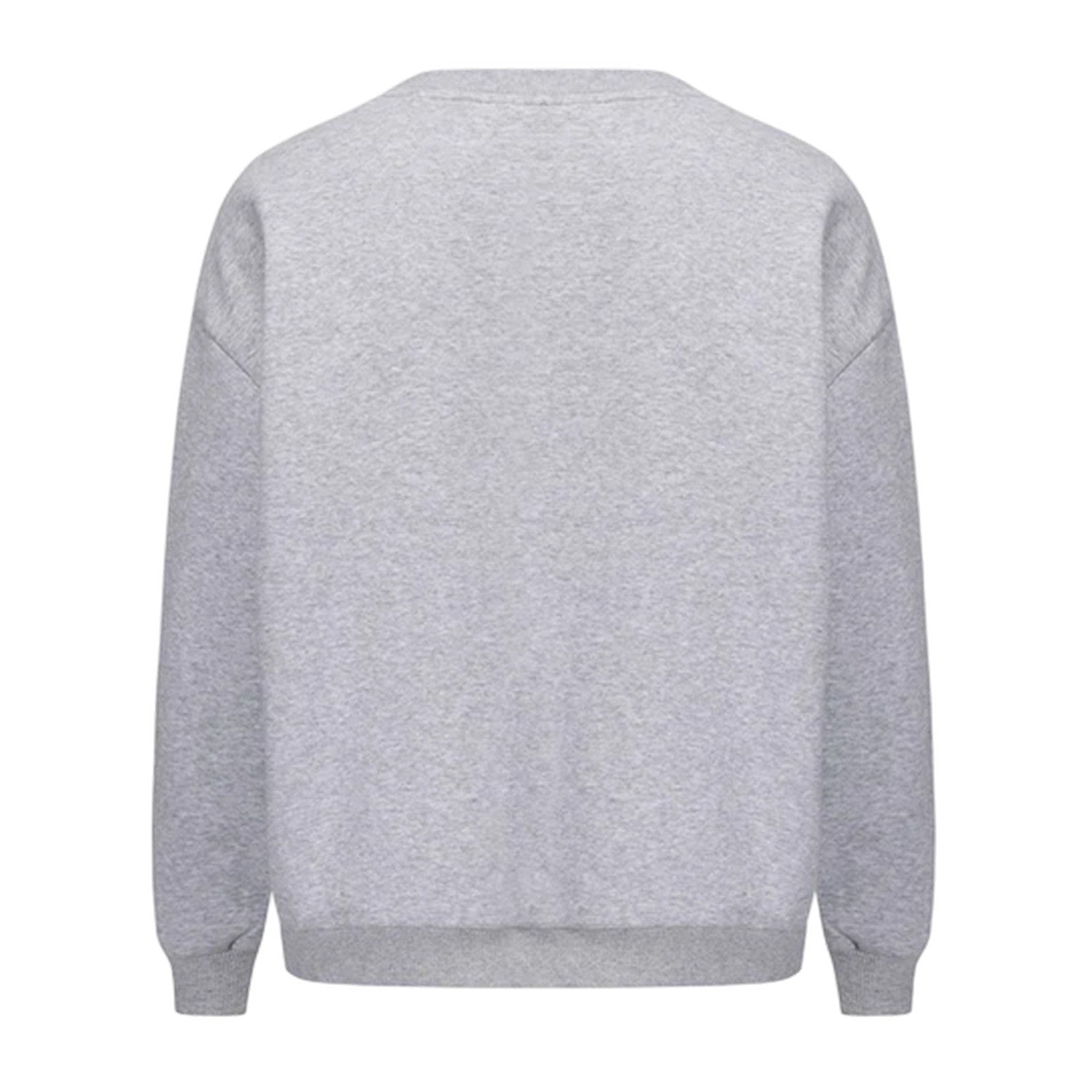 Grey - Back - Disney Womens-Ladies Mickey Mouse Crew Neck Sweatshirt