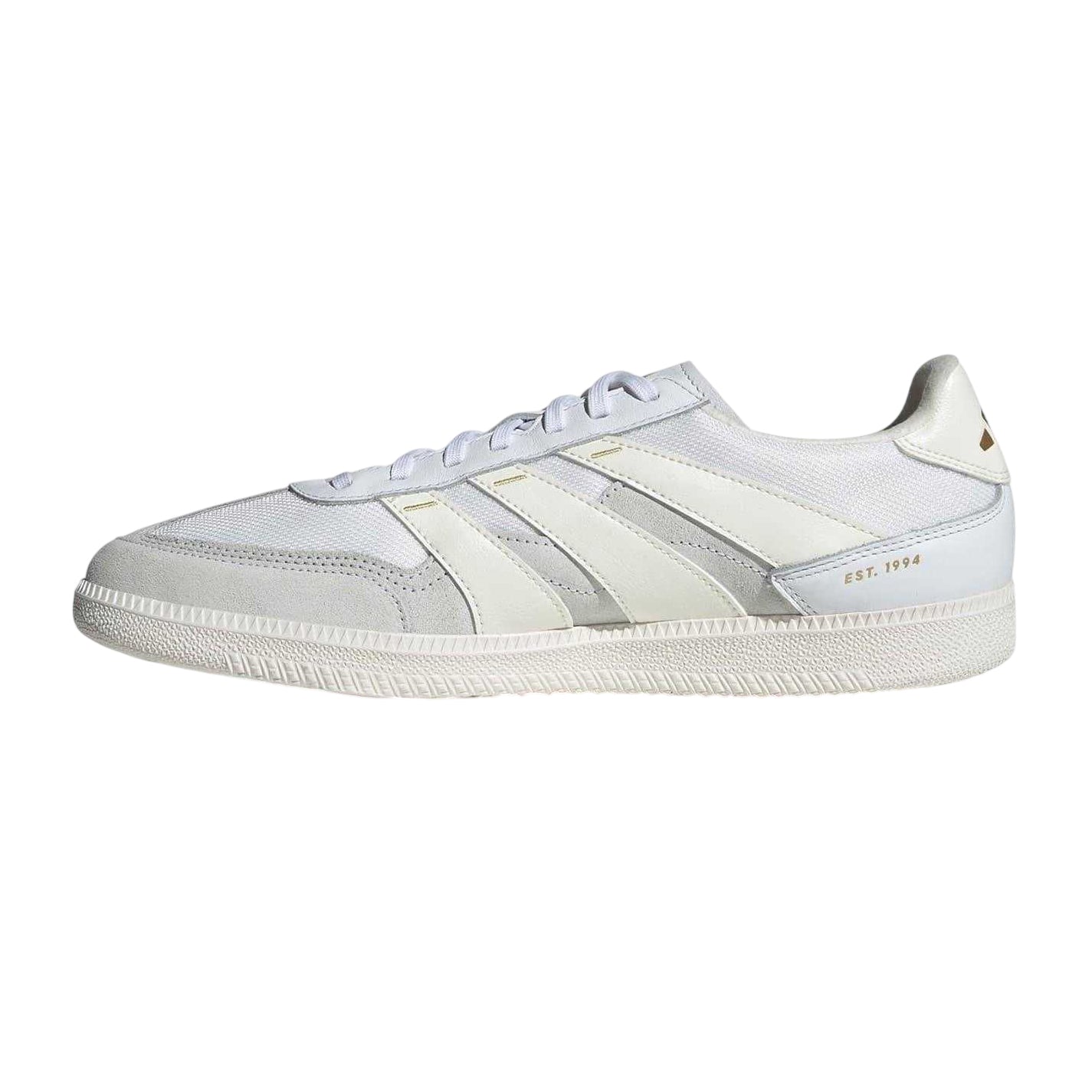 White-Off White - Lifestyle - Adidas Mens Suede Panel Trainers