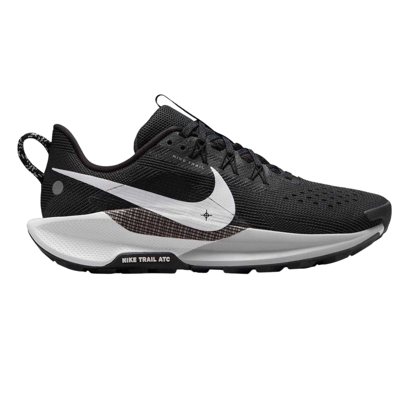 Black-Grey - Front - Nike Womens-Ladies Pegasus Trail 5 Shoes