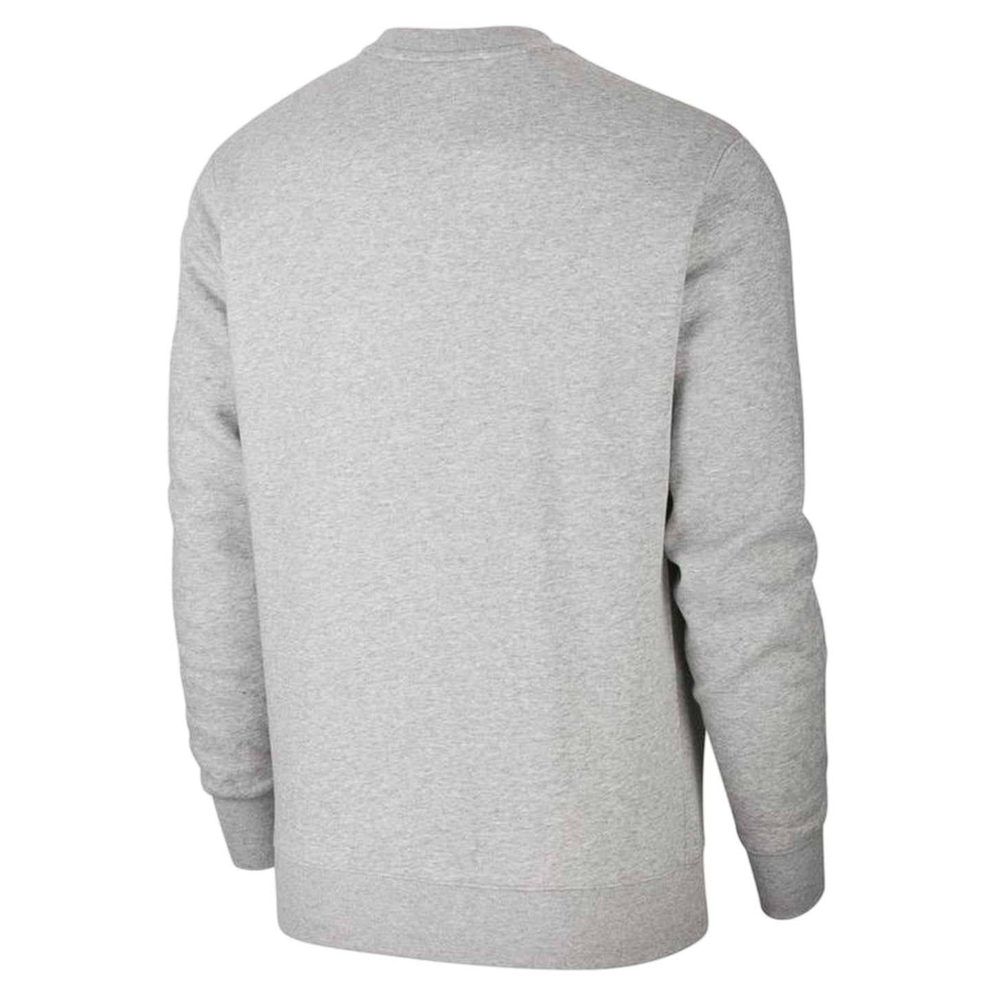 Grey - Back - Nike Mens Club Logo Crew Neck Sweatshirt