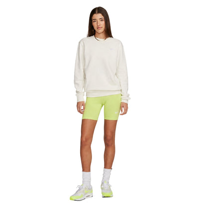 Sail-White - Lifestyle - Nike Mens Club Logo Crew Neck Sweatshirt