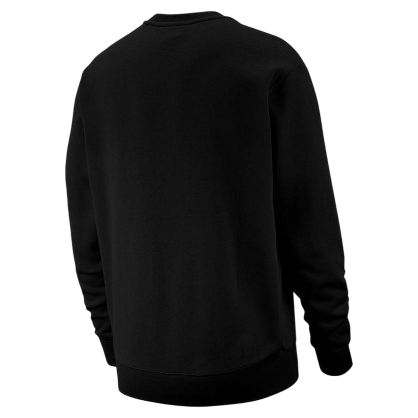 Black - Back - Nike Mens Club Logo Crew Neck Sweatshirt