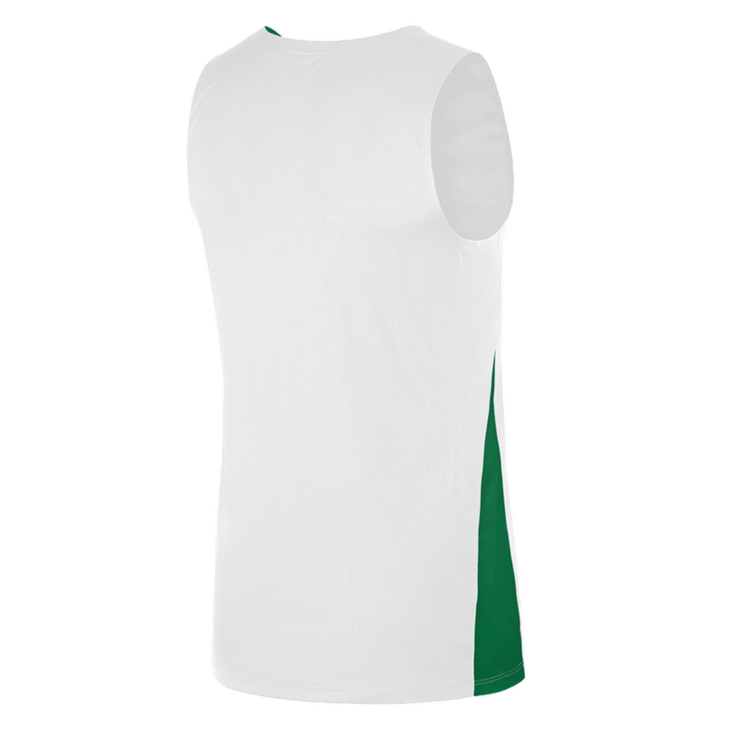 White-Pine Green - Back - Nike Mens Team V Neck Basketball Jersey