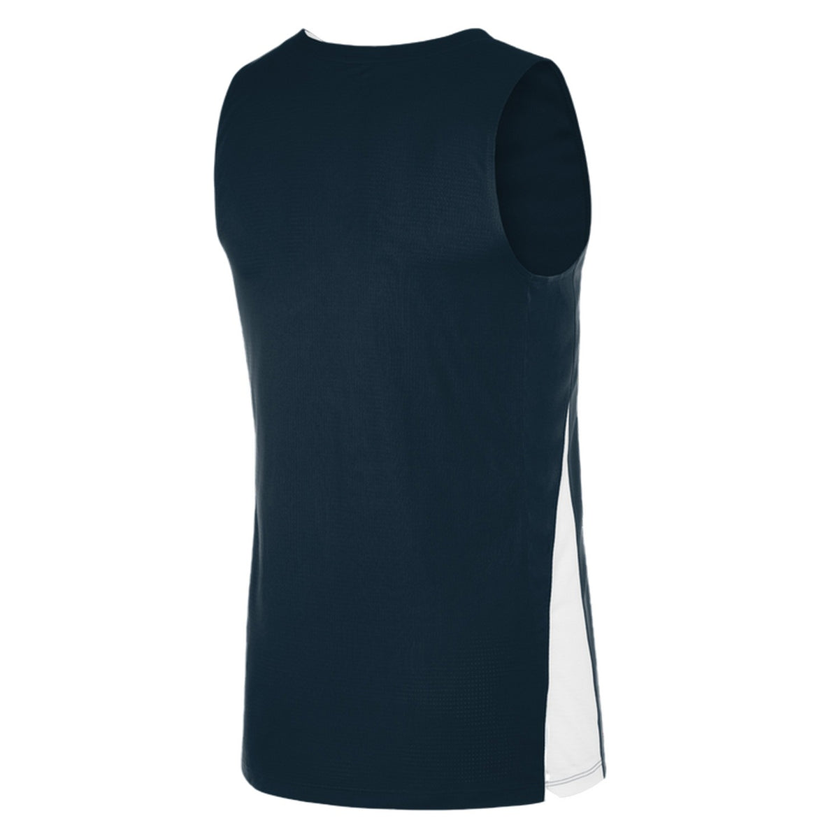 Obsidian Blue-White - Back - Nike Mens Team V Neck Basketball Jersey