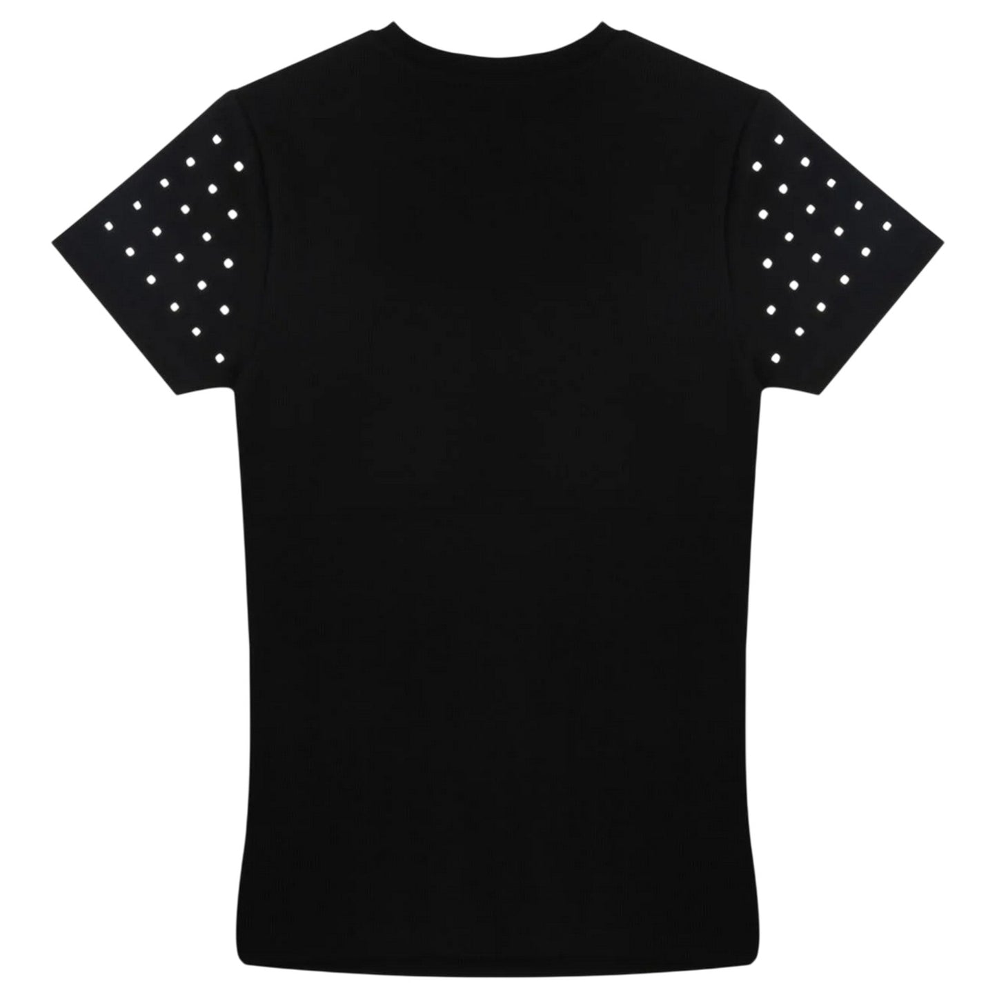 Black - Front - Biba Womens-Ladies Glitter Regular T-Shirt