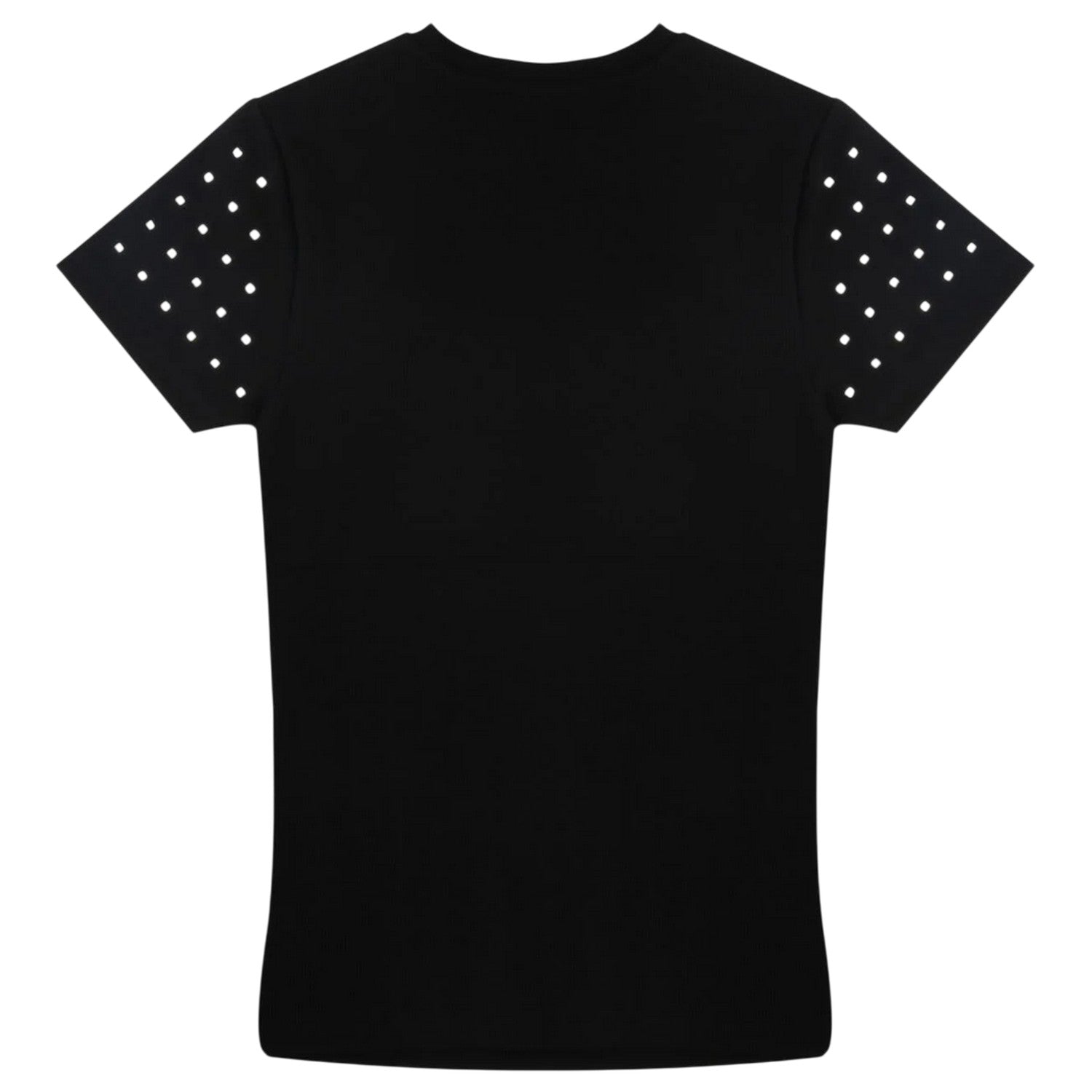 Black - Front - Biba Womens-Ladies Glitter Regular T-Shirt