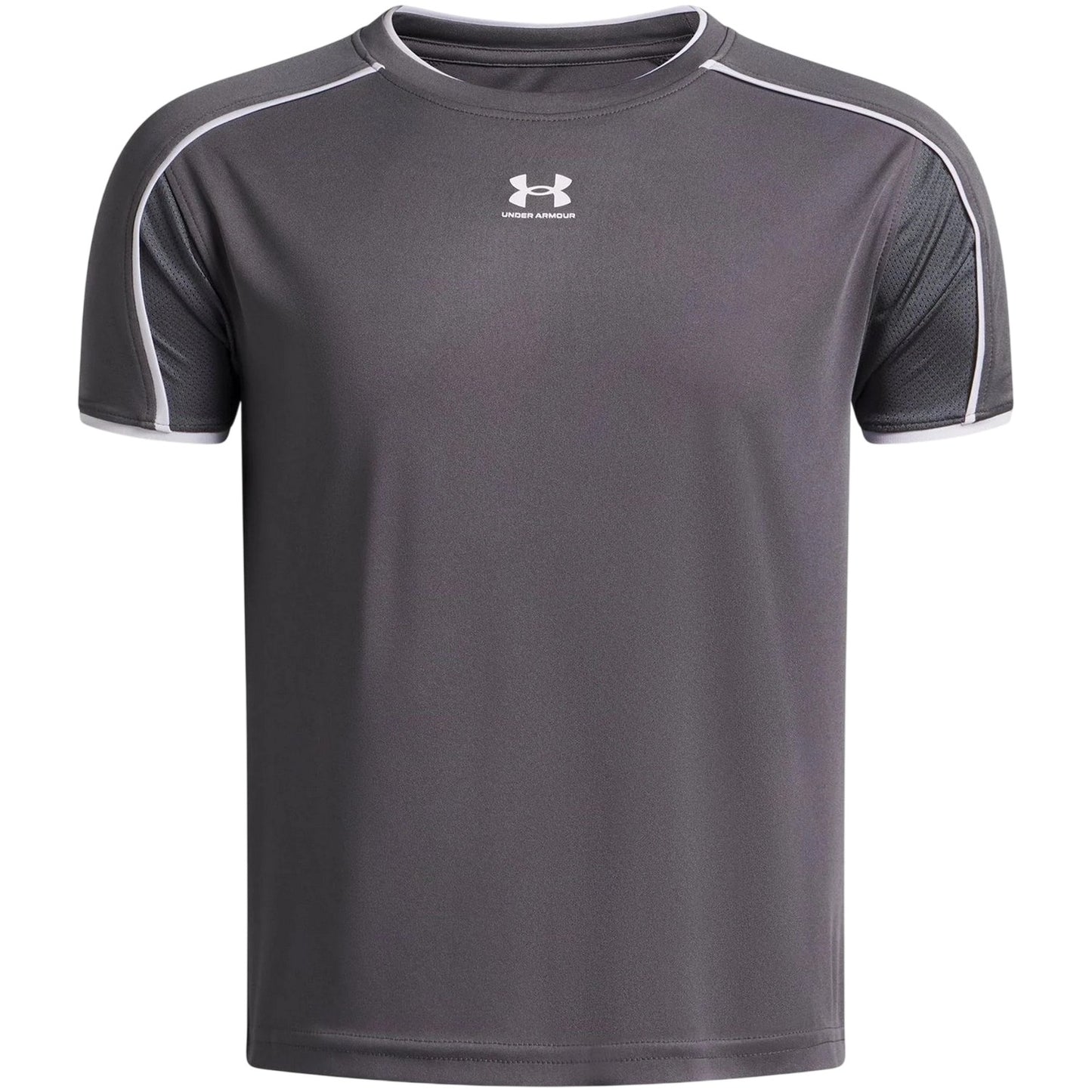 Castle Rock-White - Front - Under Armour Childrens-Kids Challenger Train Raglan T-Shirt