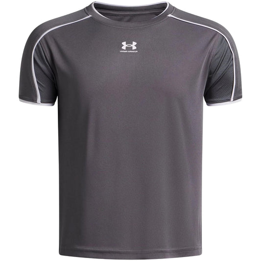 Castle Rock-White - Front - Under Armour Childrens-Kids Challenger Train Raglan T-Shirt
